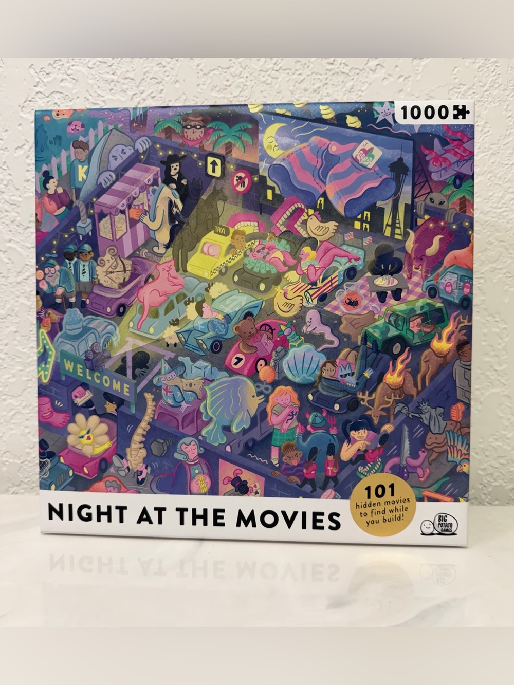 Night at the Movies 1000-Piece Puzzle